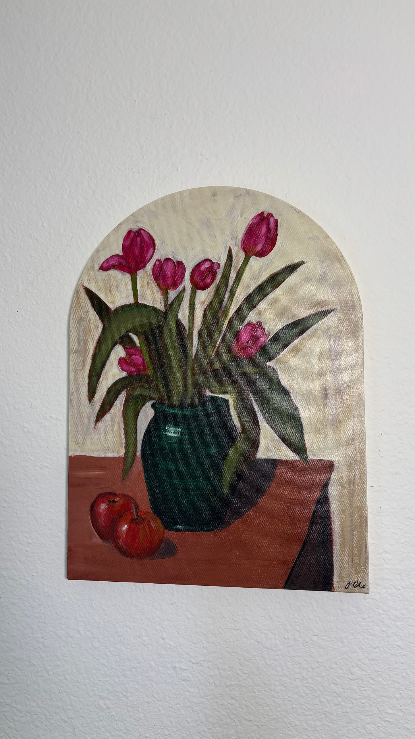 Emeral green vase