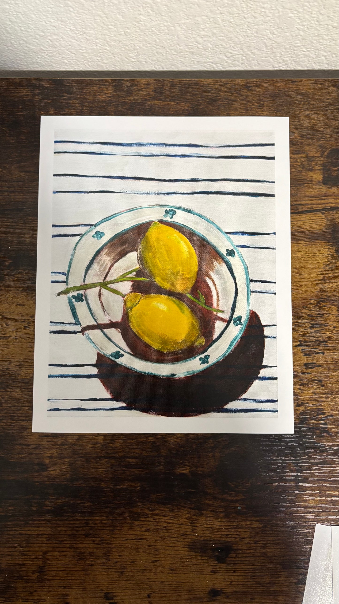 Two lemons (Print)