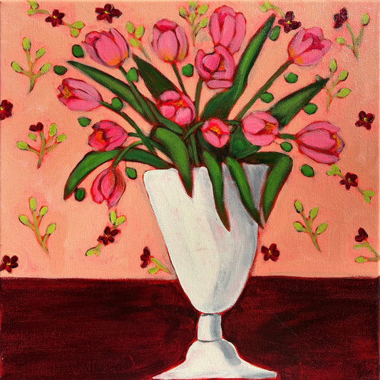 Pink tulips