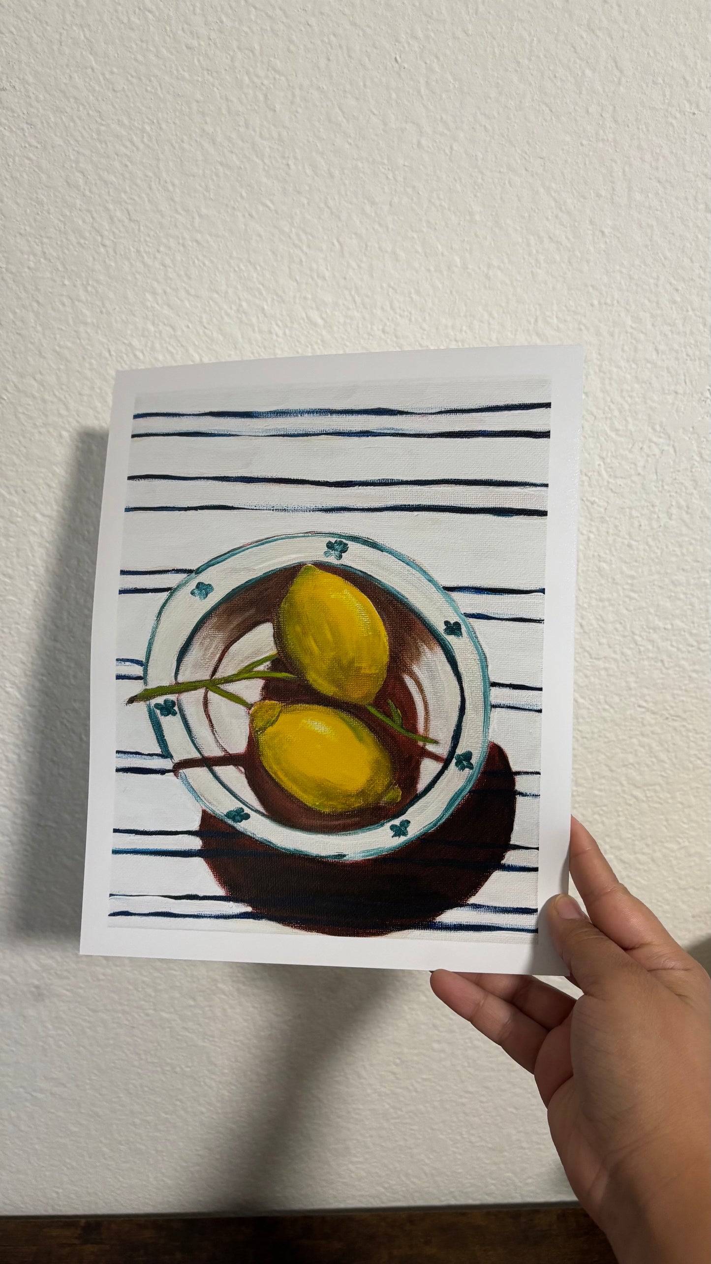 Two lemons (Print)