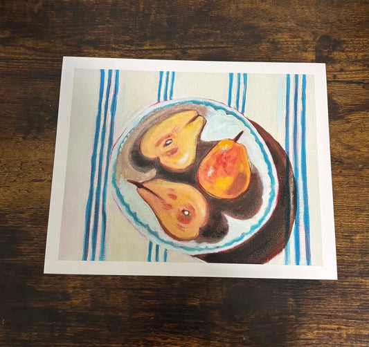 Pretty pears (Print)