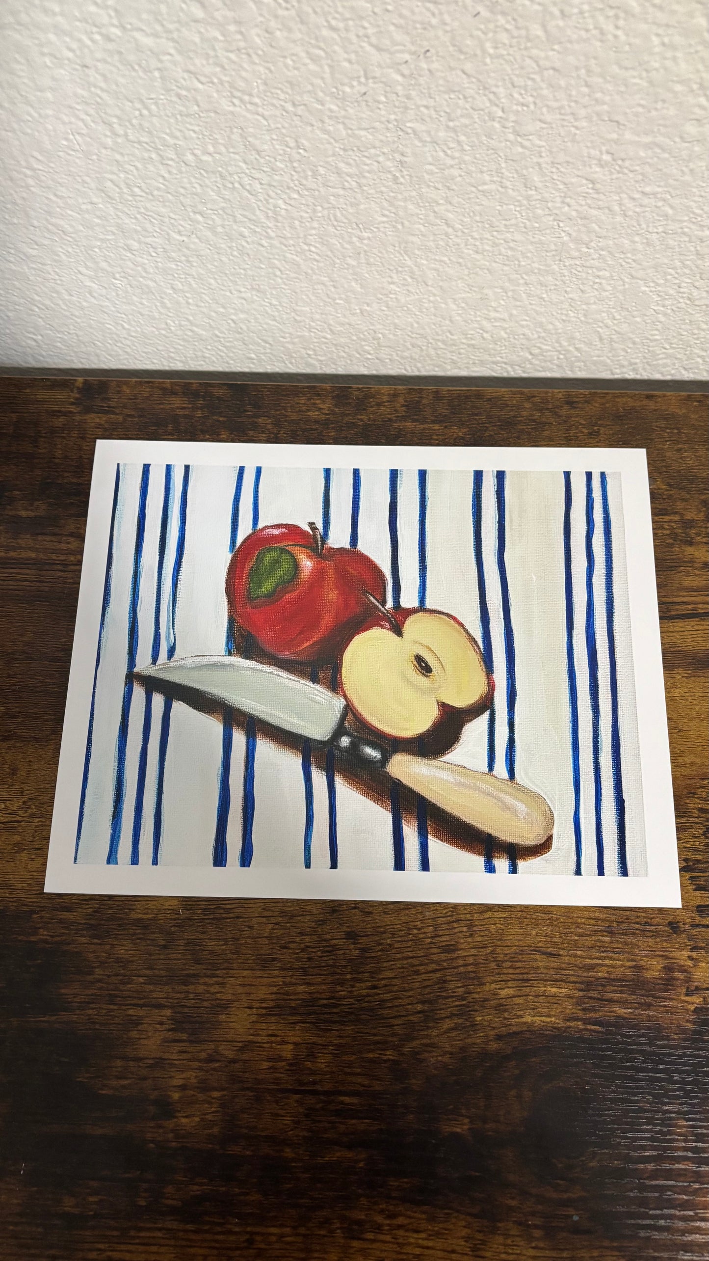 Slice of apple (Print)