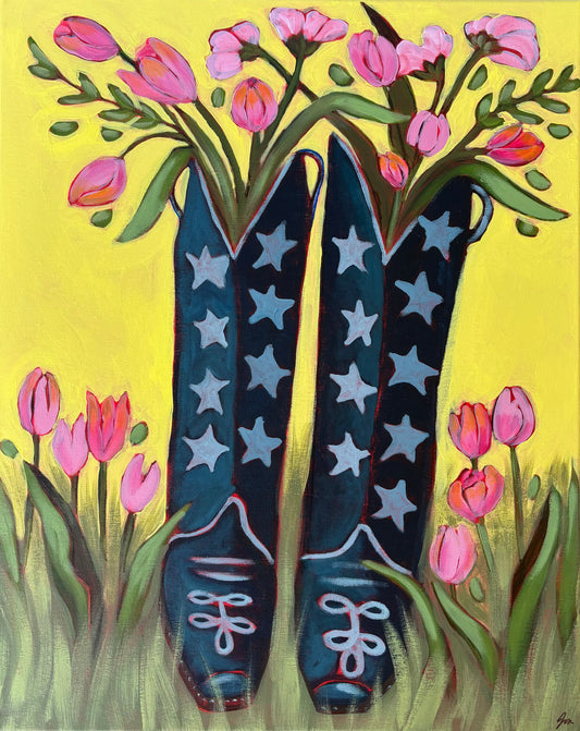 Starry boots