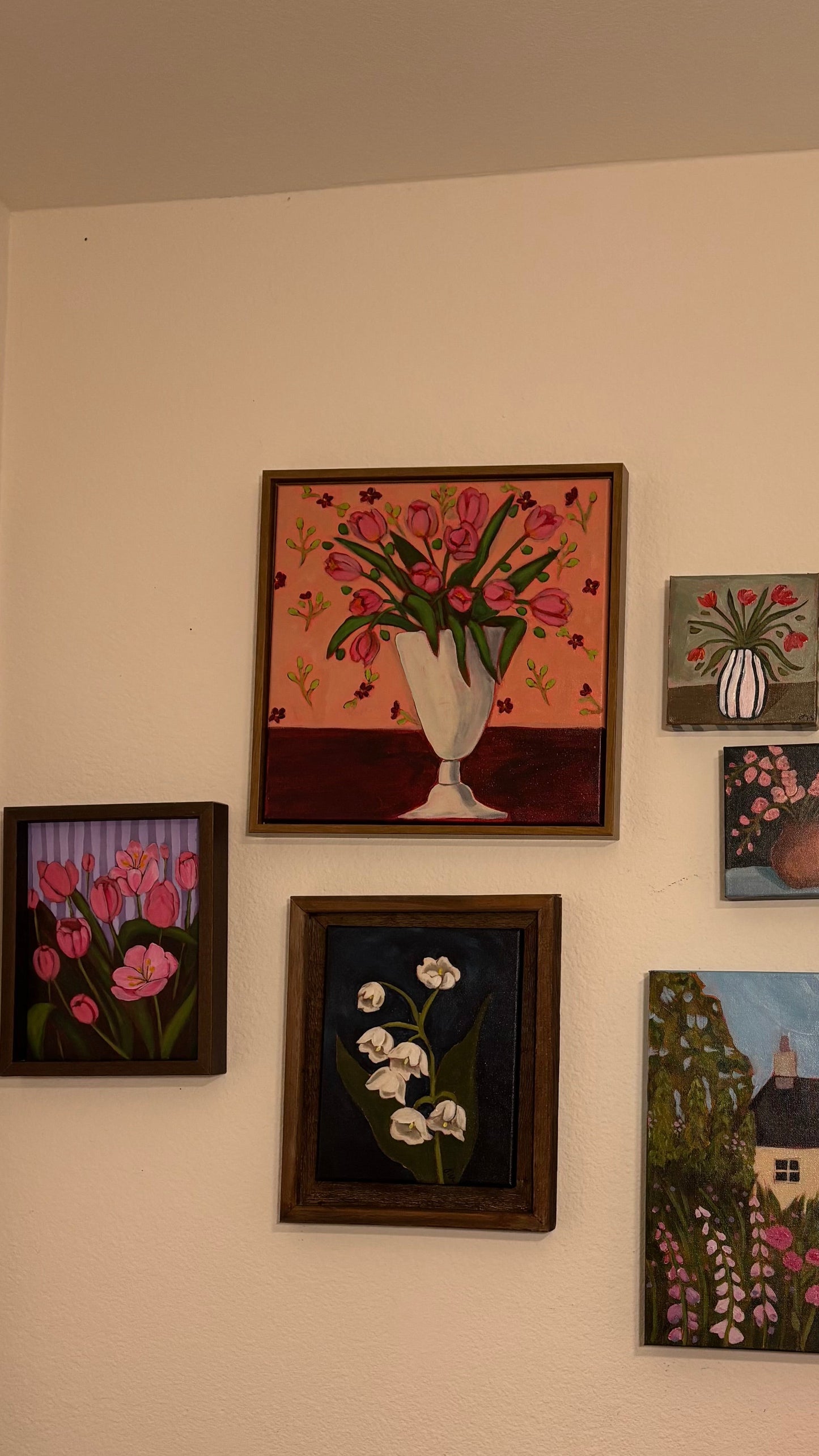 Pink tulips